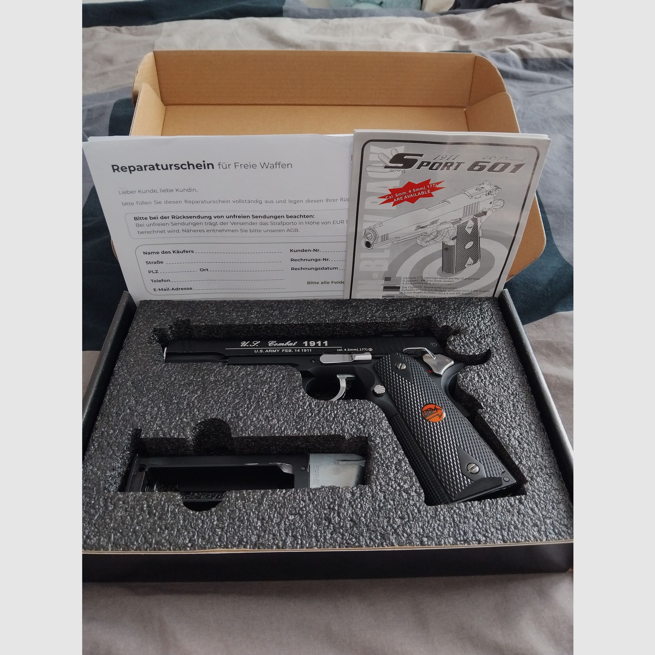 U.S.Combat 1911 U.S.ARMY FEB.14 1911