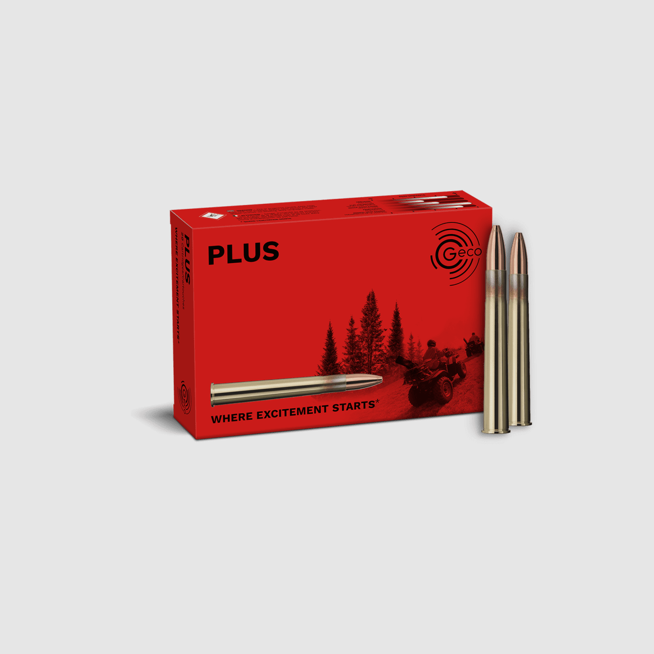 Geco 9.3x74 R Plus 255 gr. - 20 pcs