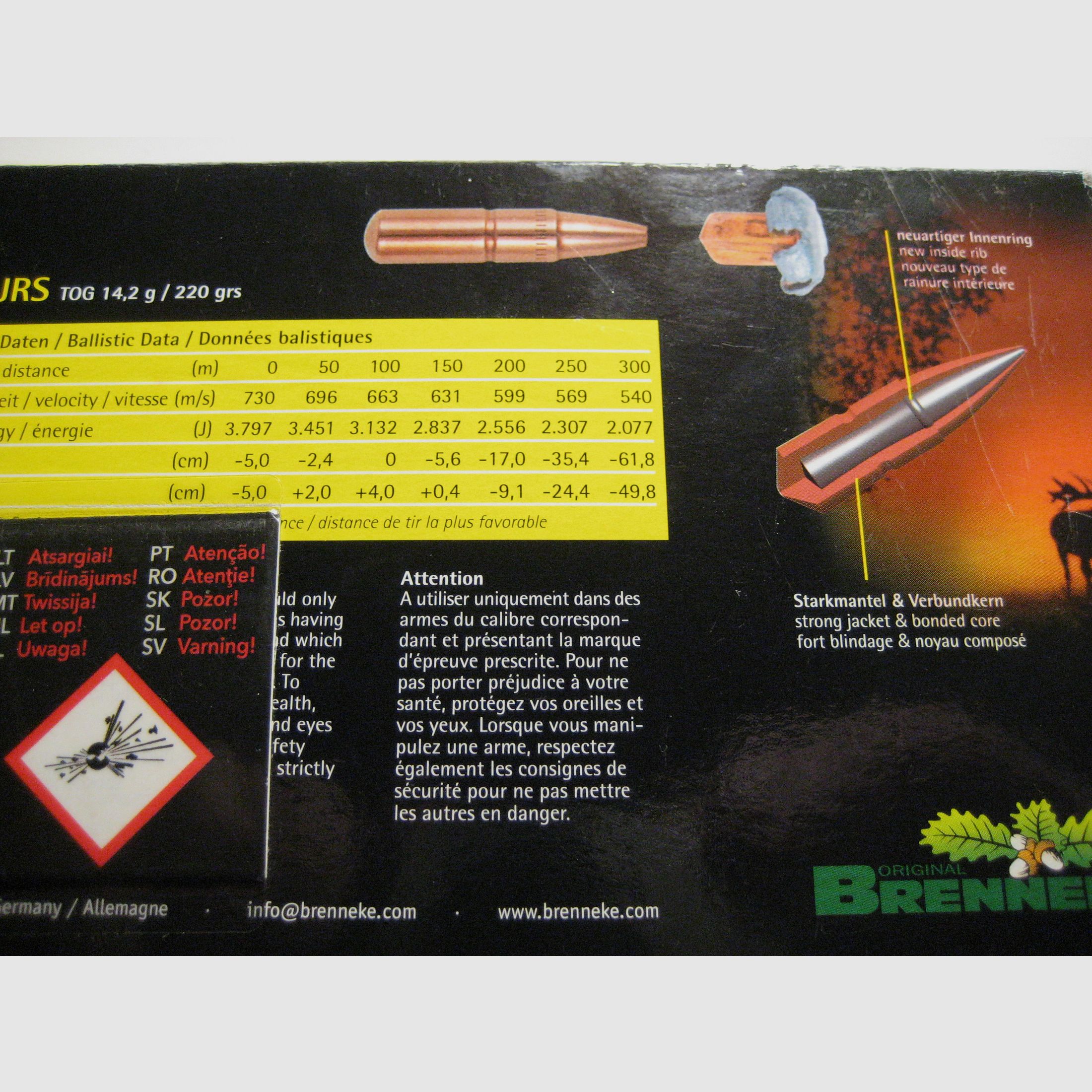 8x57 IRS Brennecke TOG