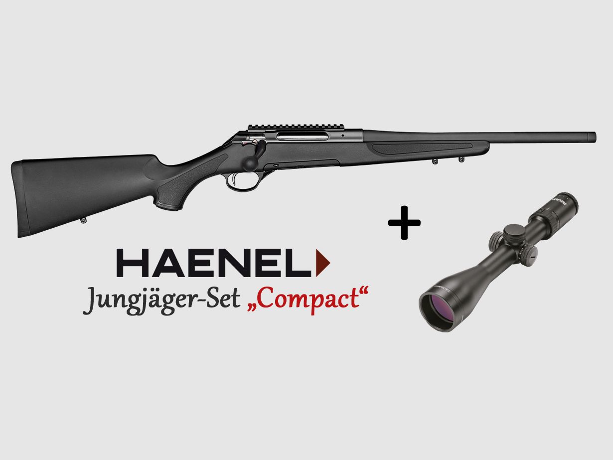 Haenel Komplettangebot Mod. JAEGER 10 Compact .308Win m.ZF 2,5-10x