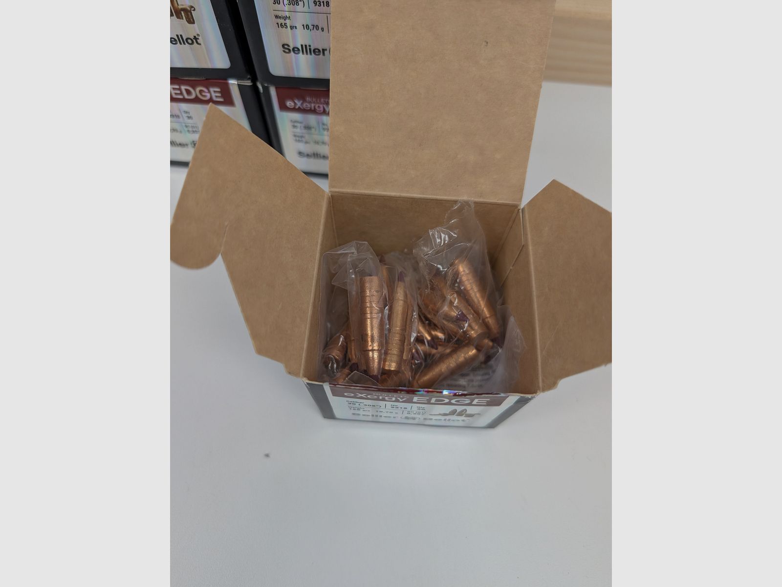 S&B TXRG Edge Exergy projectiles sans plomb