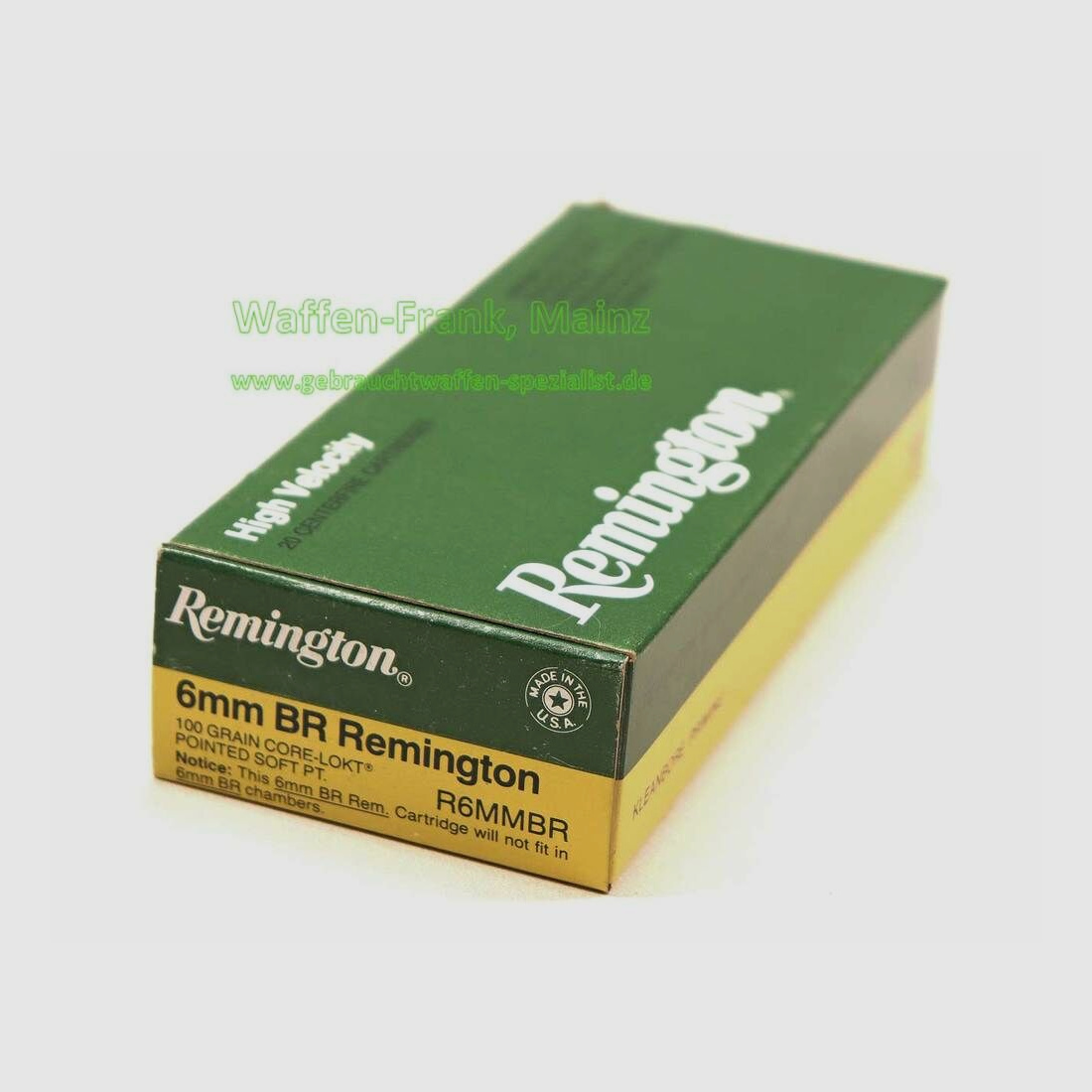 Remington - USA Cartouches de Fusil Haute Vitesse 6mmBRRem