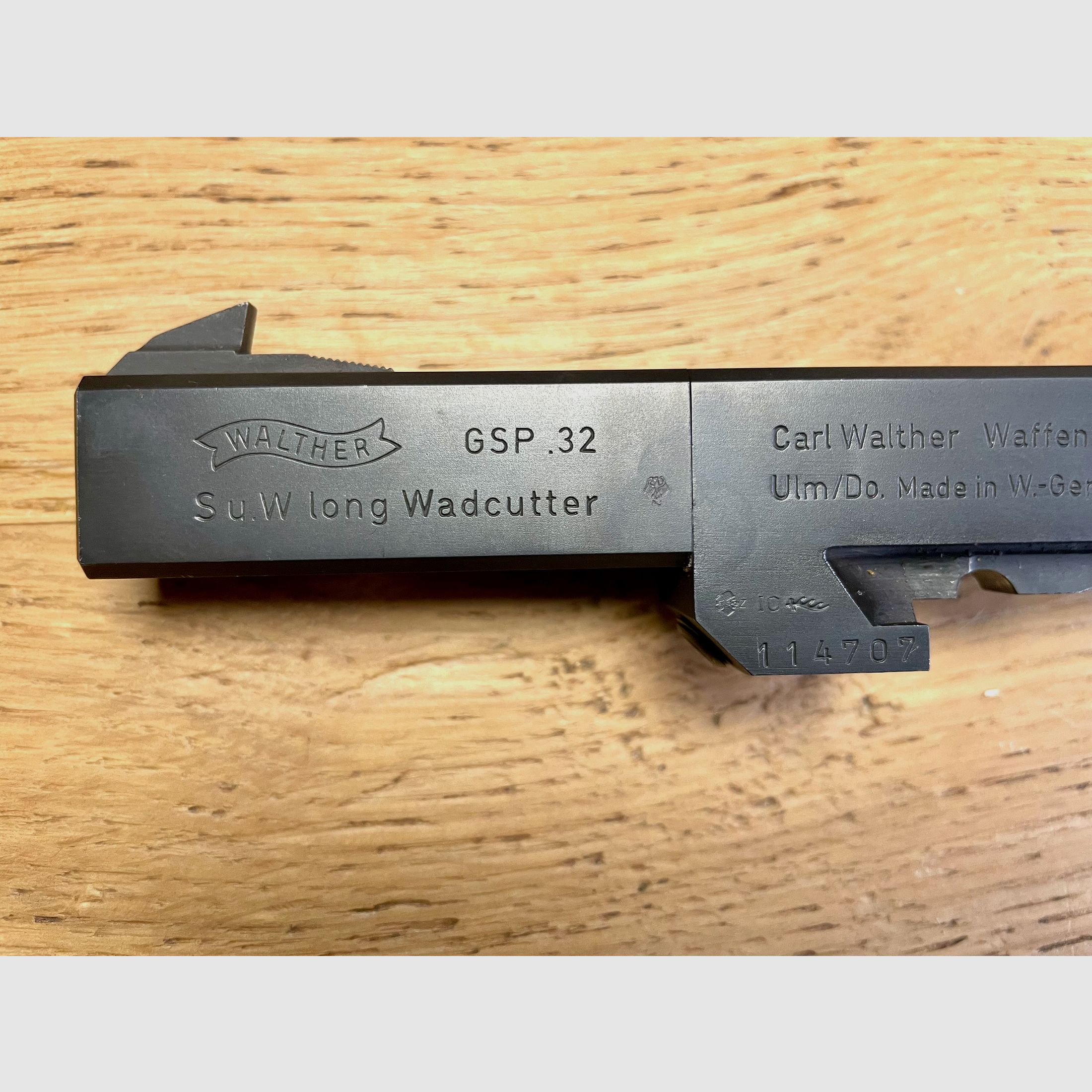 Walther GSP .22lr Komplettset inkl WSOSP  .22short u .32SuW long WC
