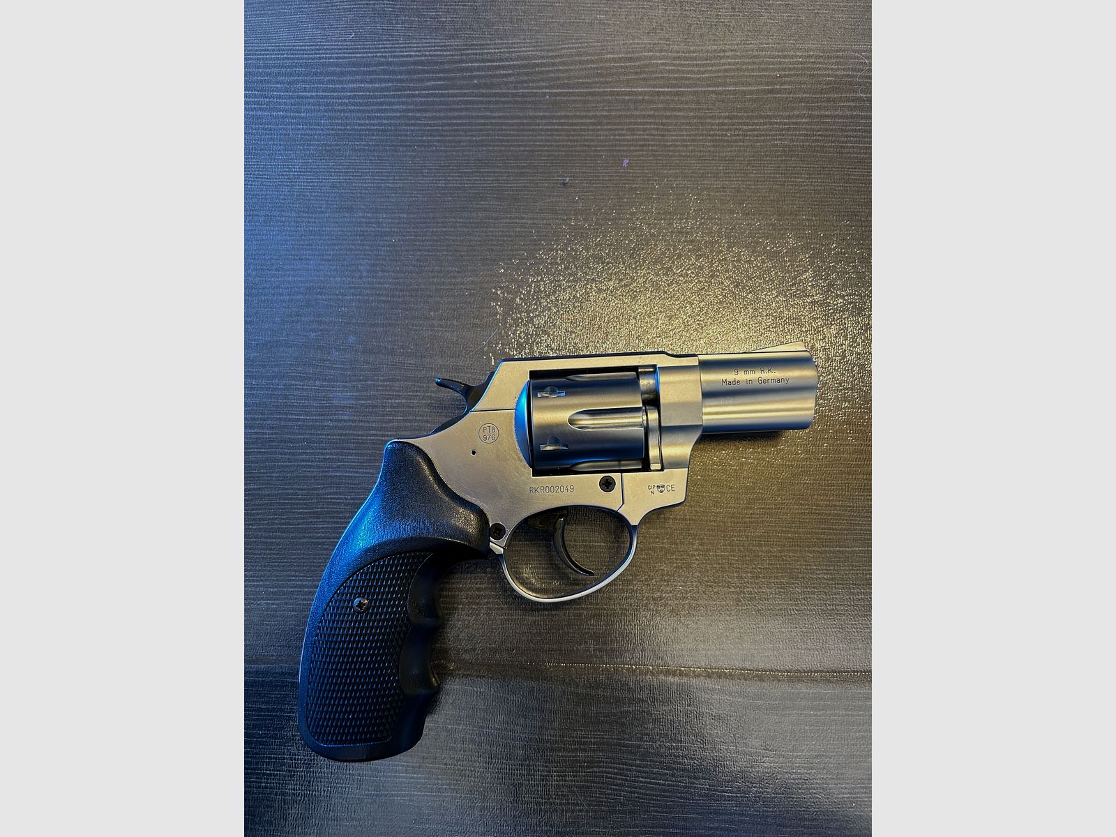 Neu!!! Röhm RG 89 Schreckschuss Revolver Nickel-Chrom 9mm R.K