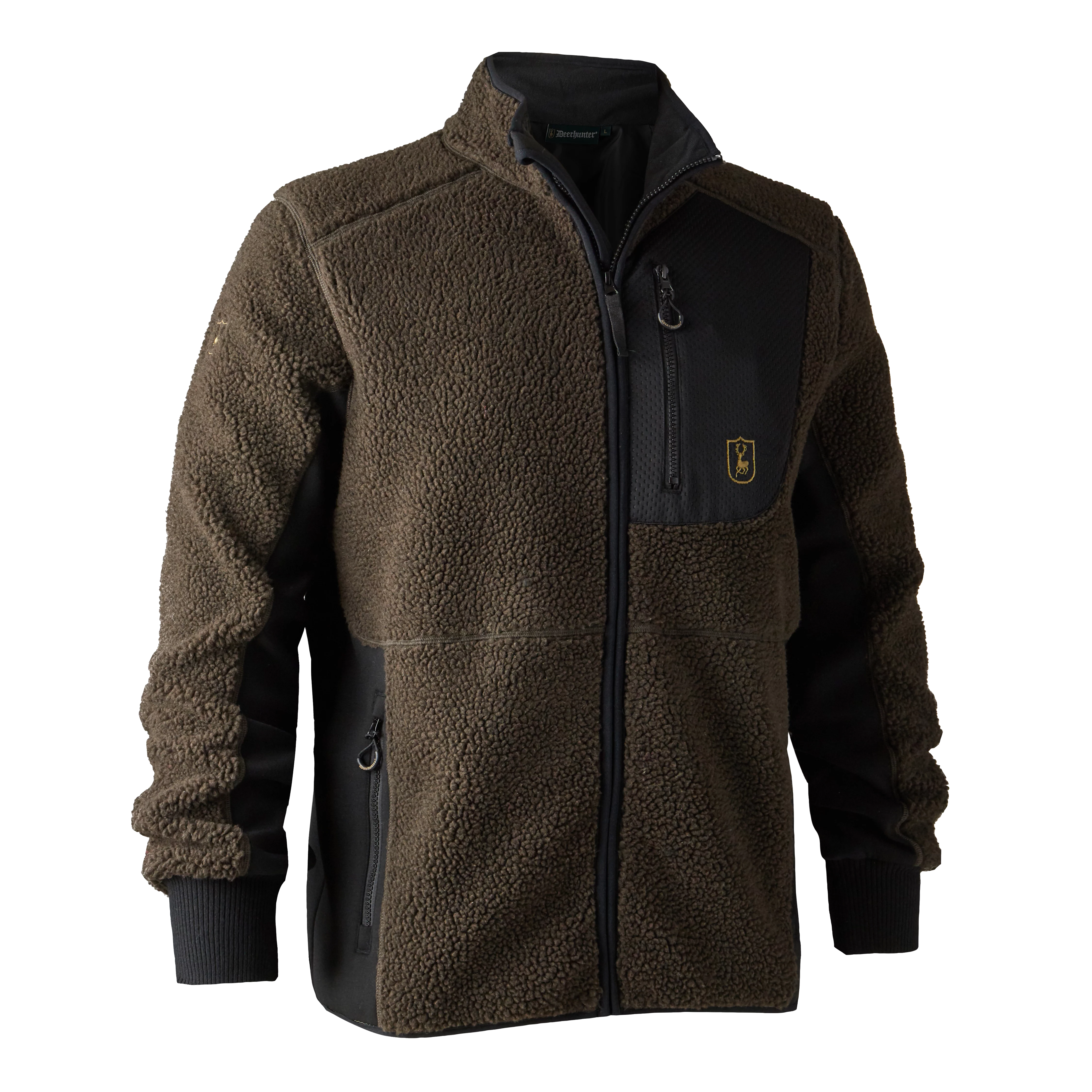 Rogaland fleecejack - Chocolate Brown, afbeelding 4 van 5