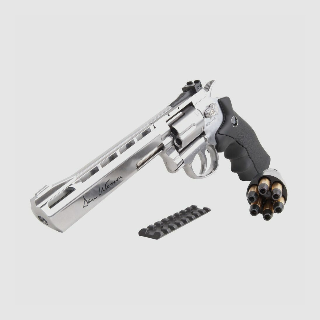 Dan Wesson 6" .177 Argent 4,5mm Pression d'Air CO2