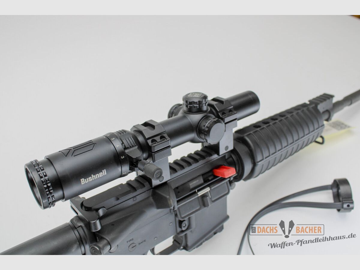 Rifle SL Windham Weaponry AR15 R16 M4 FTT calibre .223Rem con Bushnell 1-6x24