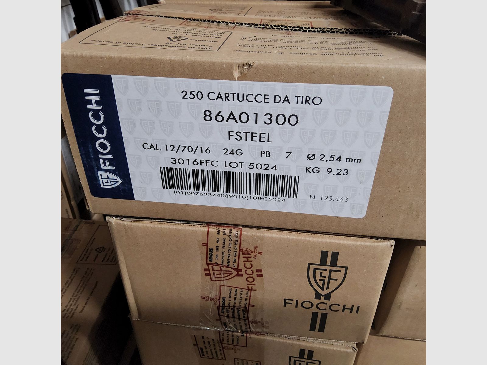 Fiocchi Trapp 24 gramm Stahl/Blei