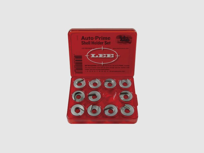 Kit de supports de douilles Lee PRIMING TOOL SHELL HOLDER SET pour Pince Lee auto prime, image 1 sur 2