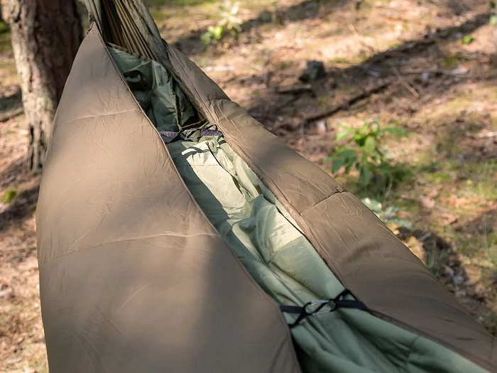Lesovik Otul lightweight olive-green underquilt (otul-lite), image 7 of 14