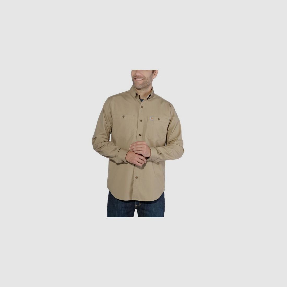 Carhartt Herren Hemd langarm LW RIGBY SOLID L/S