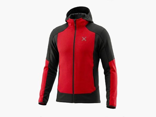 MONTURA – STRETCH COLOR 2 MAGLIA Power Red