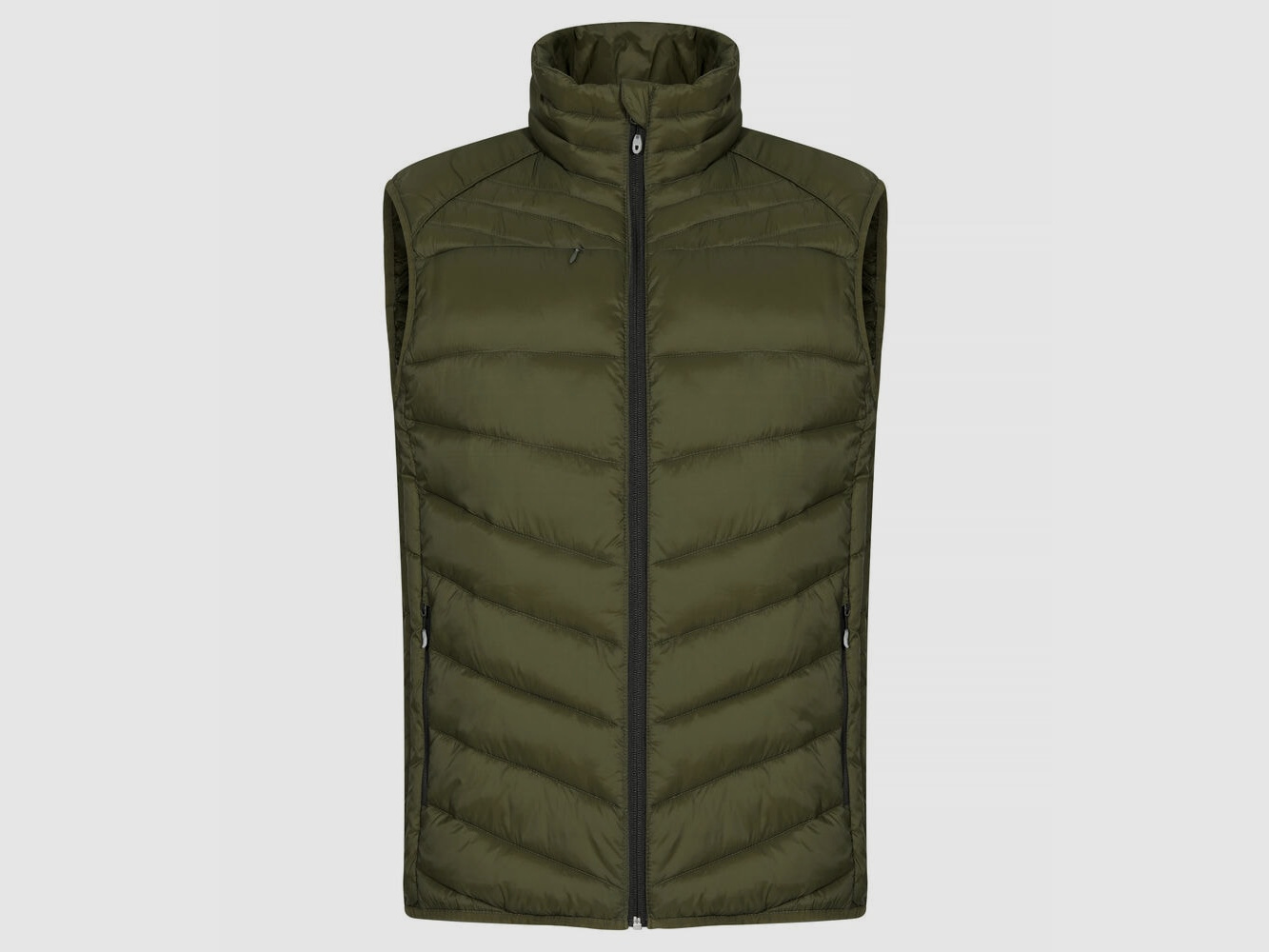 Clique Idaho Gilet Uomo Verde Nebbia