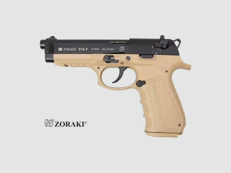 Zoraki 918 Desert​ 9mmP.A.K. Schreckschusswaffe