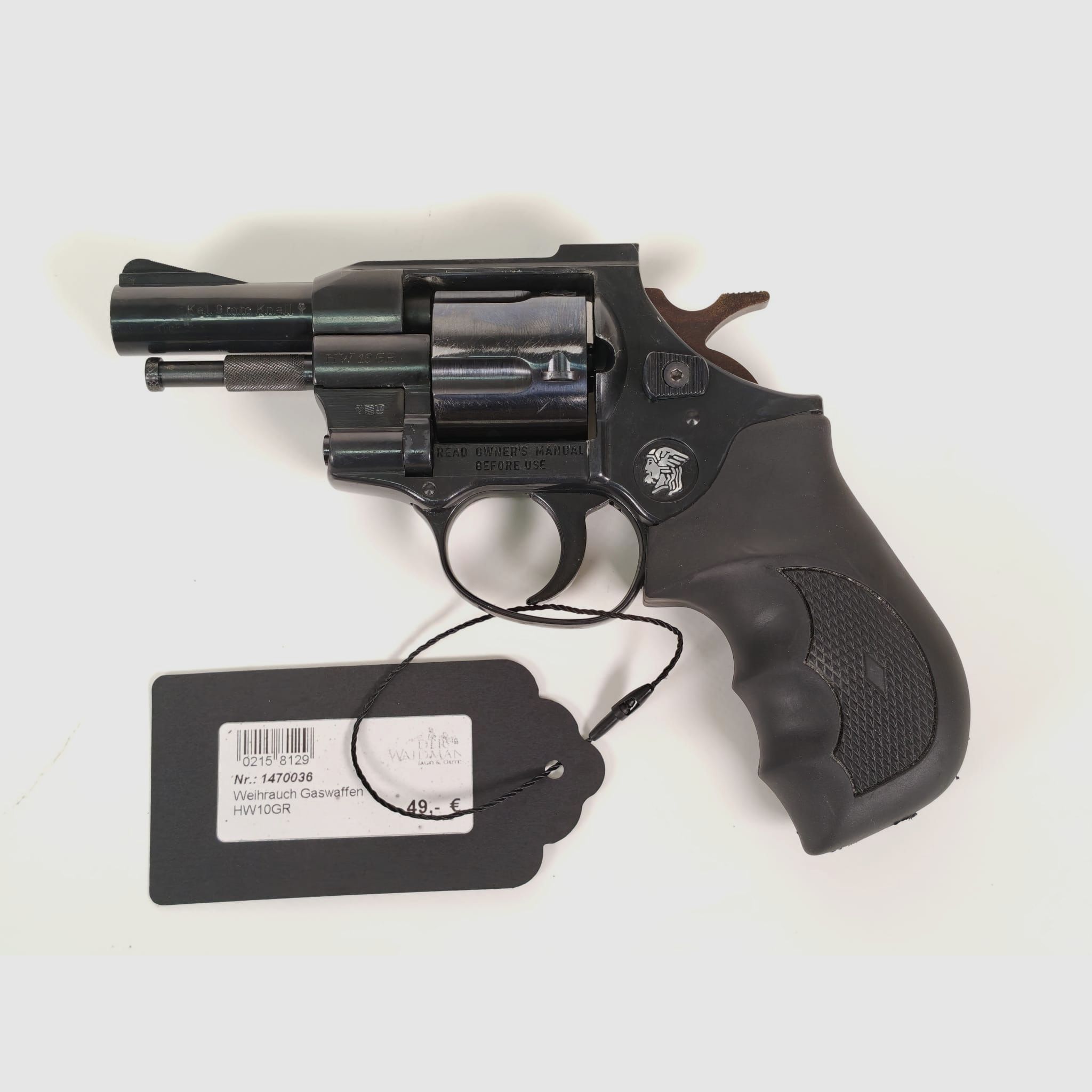 Weihrauch Mod. HW10GR revolver à blanc 9mm Knall