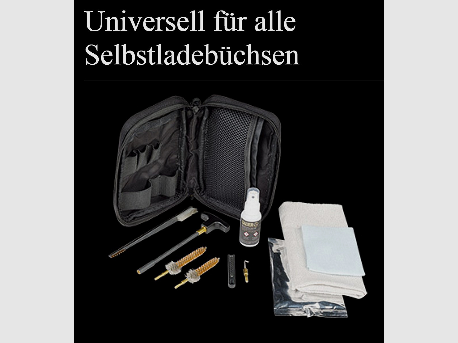 SAUER Reinigungsset/Schnellreiniger Reinigungsset f. SL-Büchsen komplettes Set .22-.30