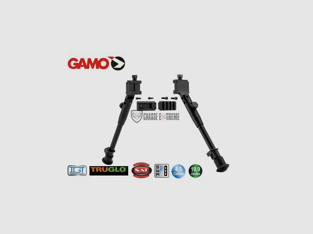 GAMO Hpa Igt 19,9 Joule 4,5 mm + Zielfernrohr 3-9 X 40 Wr + Zweibein, Bild 3 von 4