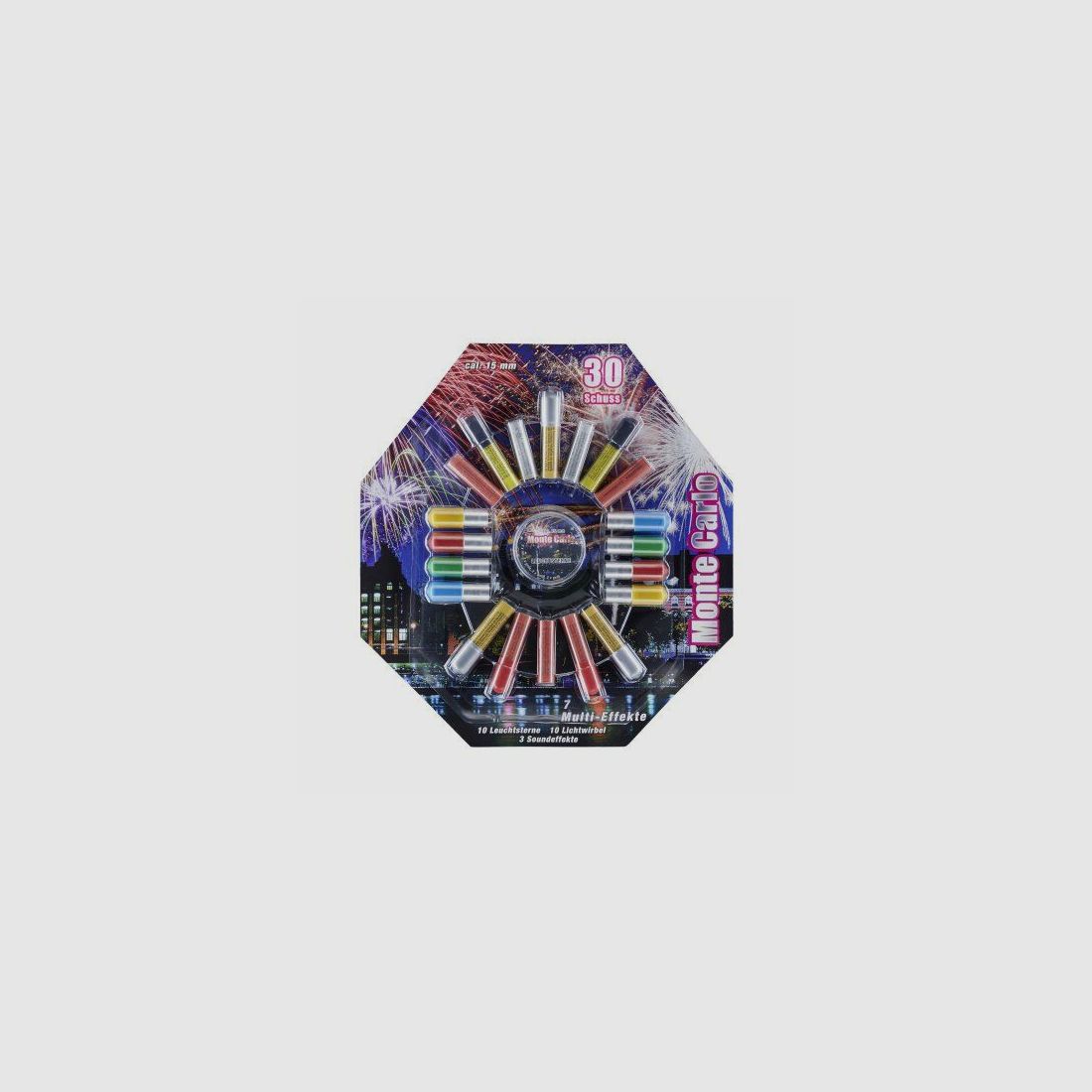Umarex Monte Carlo 15 mm, assortimento da 30 pezzi