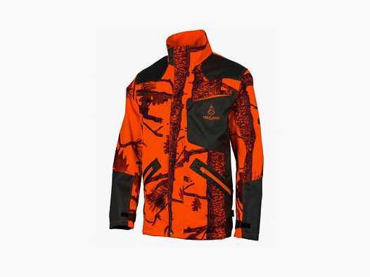 Damesjas Wild Spirit Camo Orange Fire Treeland
