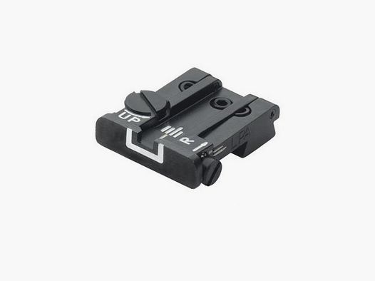 TPU Visier White Outline Colt 1911-S70/80/90