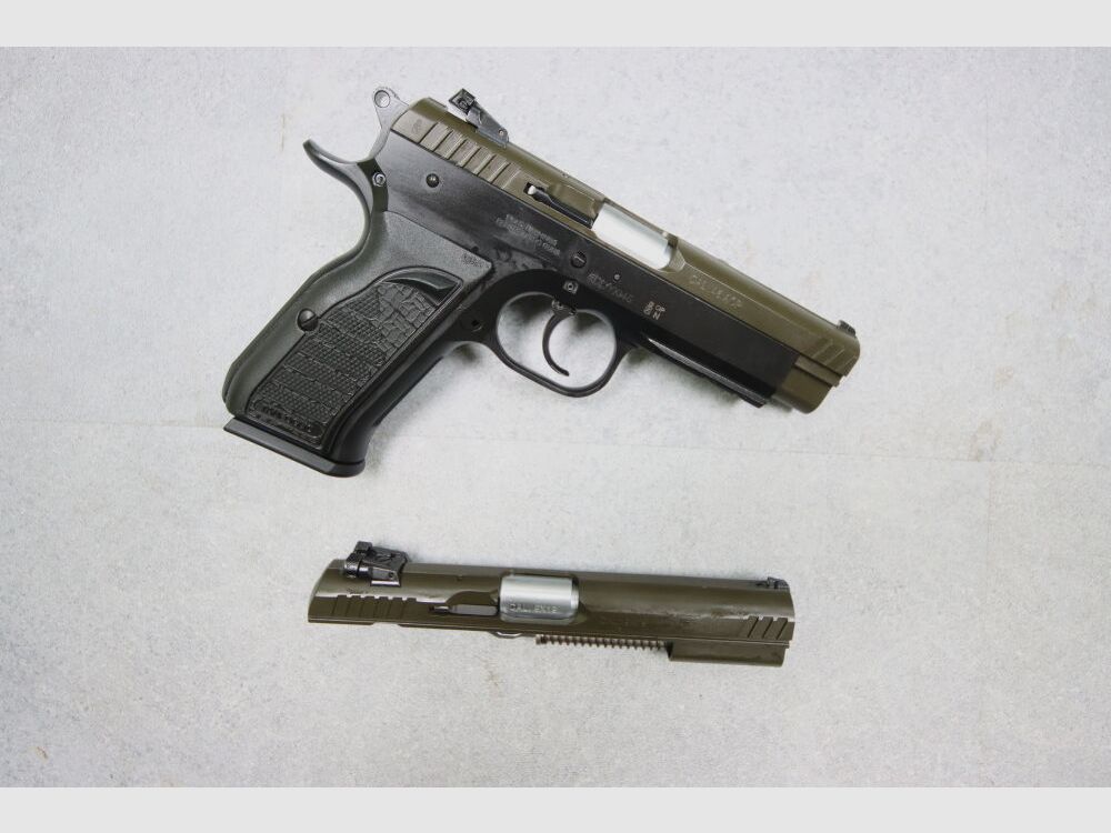 anfoglio T97L Combat Combo, Kal. .45 Auto, 4,53", m. WS 9 mm Luger