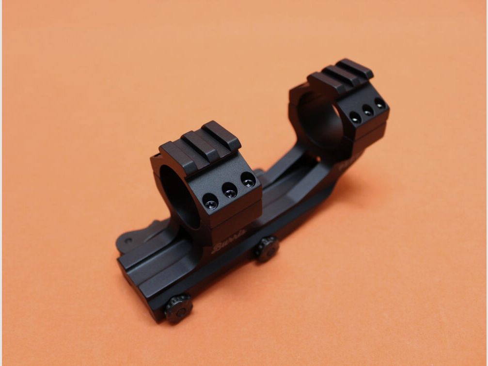 Burris Burris AR-PEPR QD Blockmontage 30mm (410342) Alu schwarz für Picatinnyprofil BH=1"/ 25,4mm