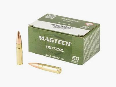 Munición MAGTECH TACTICAL 300 AAC BLACKOUT 123 gr FMJ