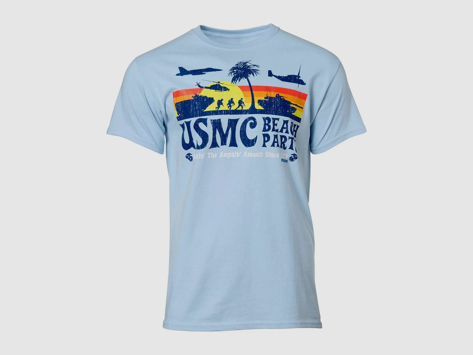 7.62 Design T-Shirt USMC Beach Party