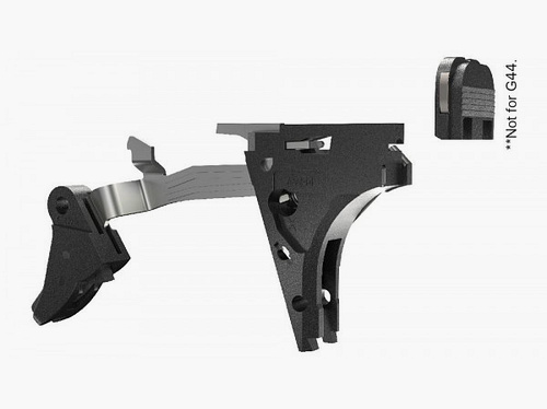 GLOCK MATCHABZUG FÜR ALLE GEN. 4 + GEN. 5 - 9MM