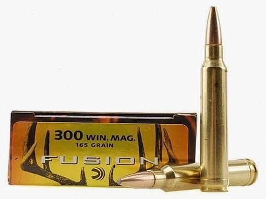 Federal Fusion .300 Win. Mag. 165GR SP 20 cartridges