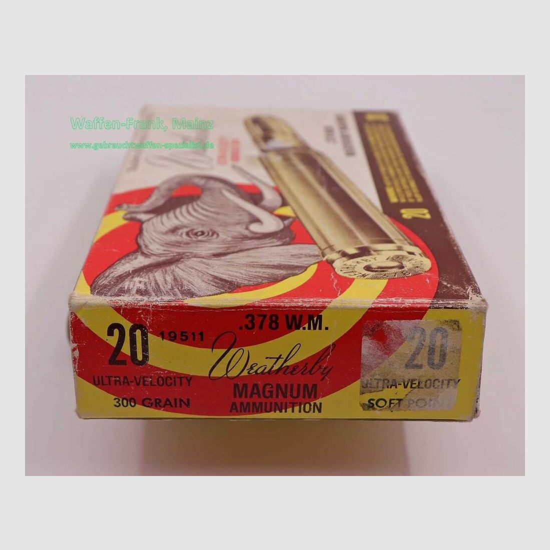 Weatherby - USA Büchsenpatronen .378WBY.Mag