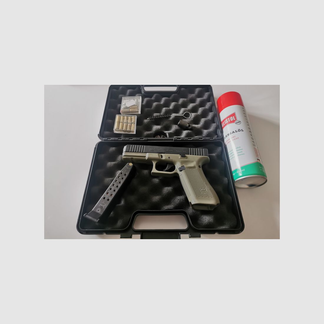 NP 250  Glock 17 Gen5 Battlefield Green 9mm P.A.K.