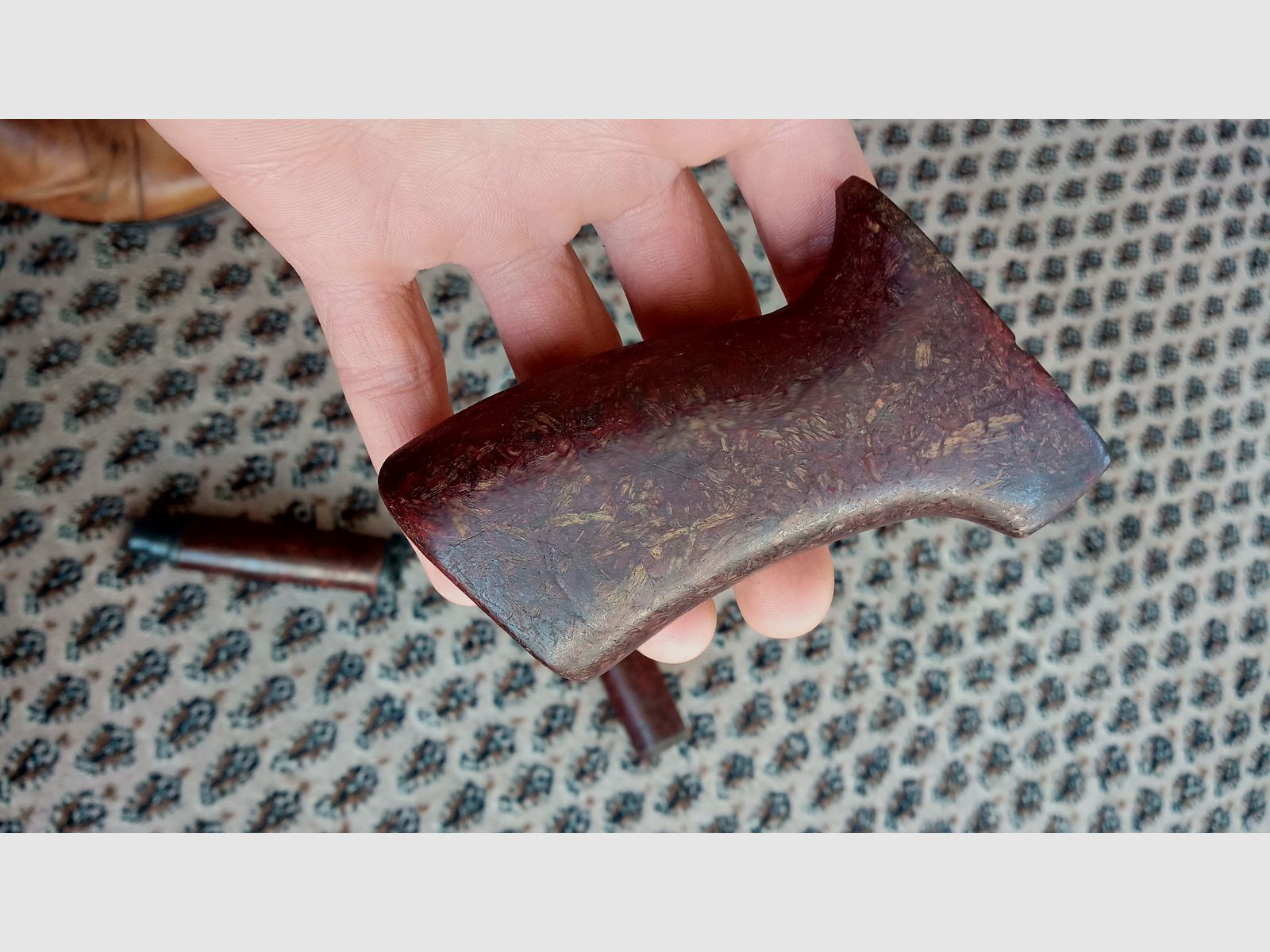 Original VZ.58 "Beaver Barf" Bakelit Handschutz und Griff / auch geeignet für CSA Sporter / Set #1