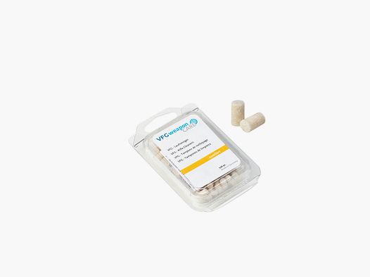 VFG Fieltros limpiadores de ánima, 100 uds. – comfort – para Cal. 4–4.5mm