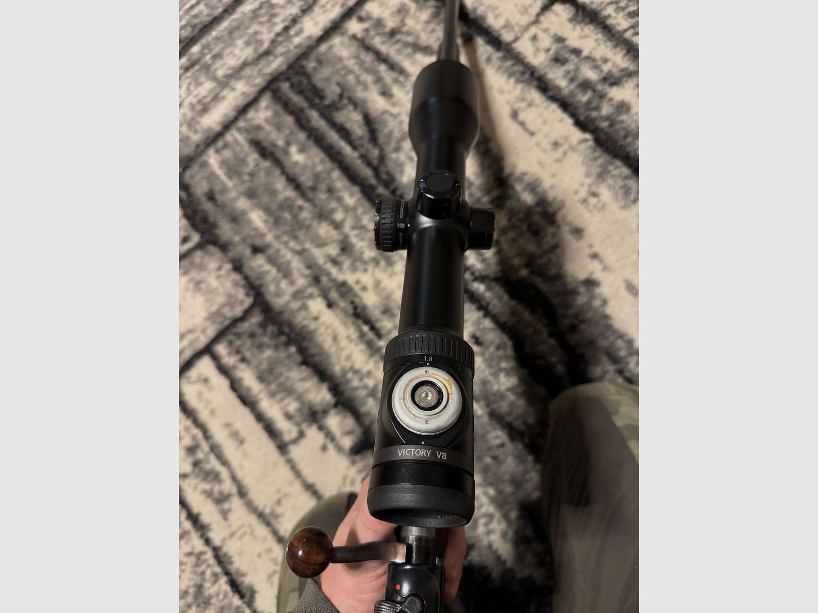 Heym SR 21 Linkssystem Heavy Barrel 30-06 mit Gewinde Zeiss V8