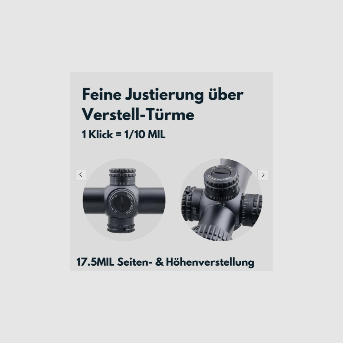 Vector Optics SCFF-22 Veyron Zielfernrohr 4-16x44FFP - Montage für 21mm Picatinny/Weaver