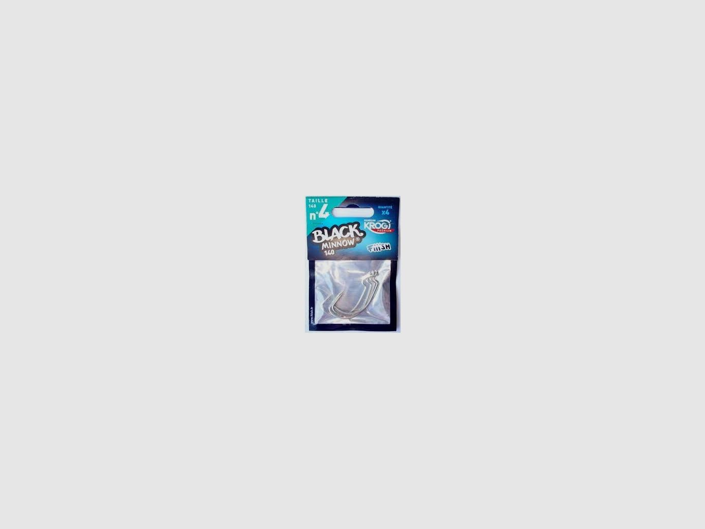 HAMECONS KROG FIIISH BLACK MINNOW N°4 140 BM156, Bild 1 von 2