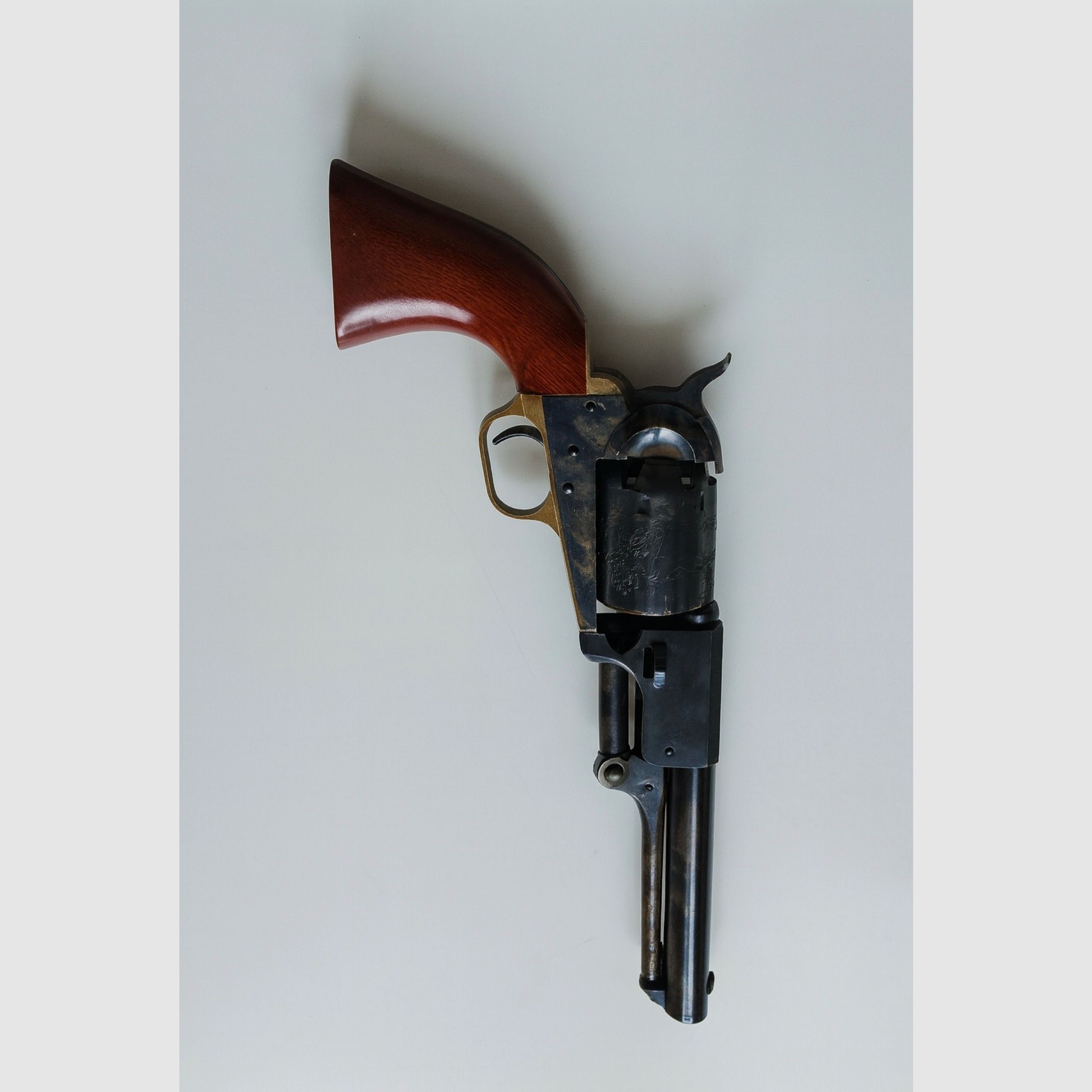 Black powder revolver Hege-Uberti Colt Dragoon Mod. 3 1849 Military cal. .44 barrel 7 and 1/2