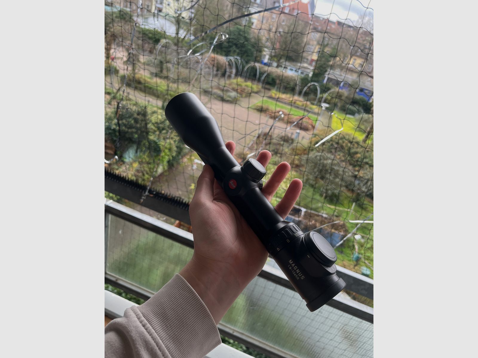 Leica Magnus 1,8-12x50 Zielfernrohr L-4A WIE NEU LMZ-Schiene