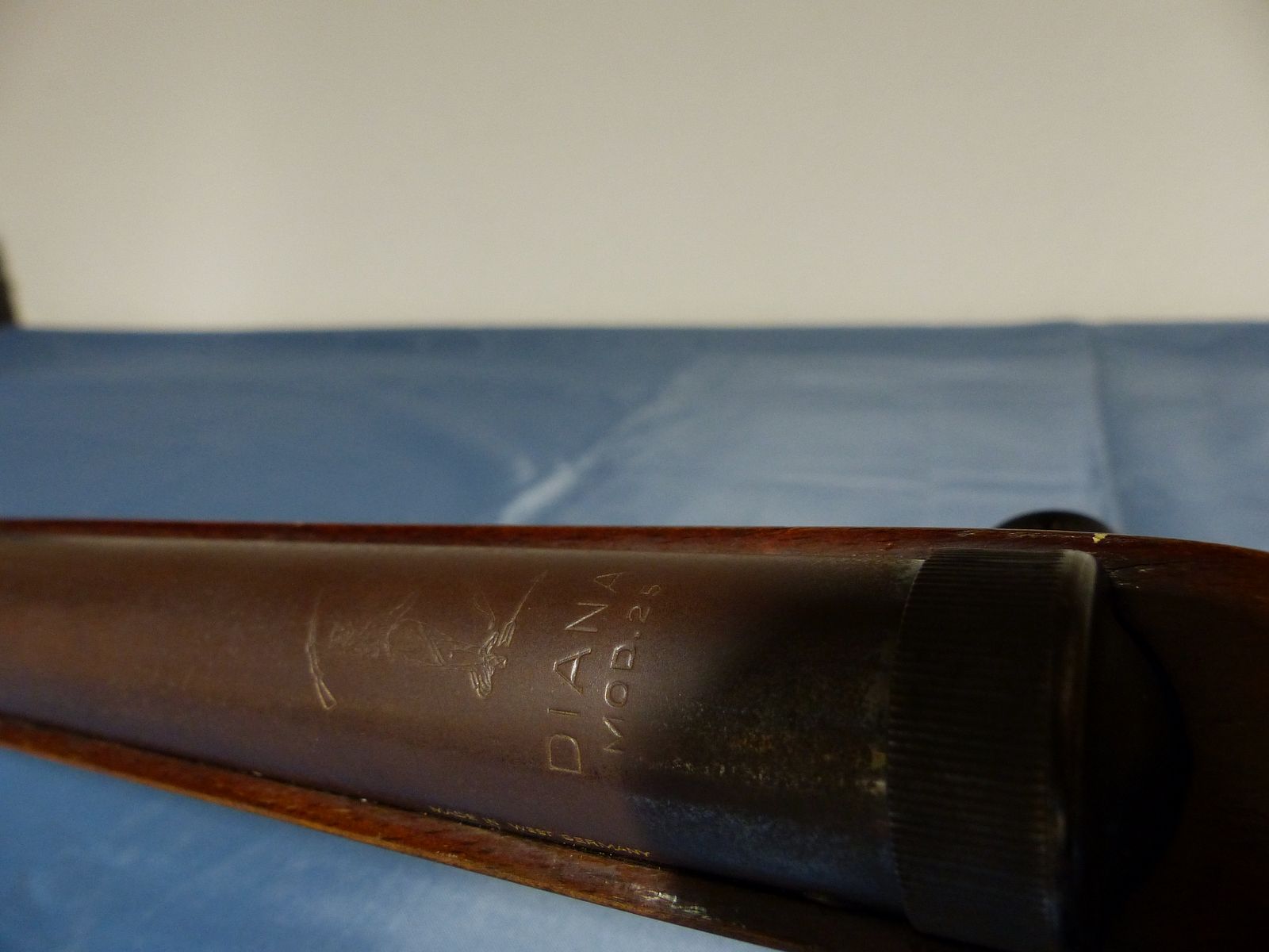 Druckluftgewehr Luftgewehr Knicklauf Diana Mod. 25 ohne F Westdeutschland vintage