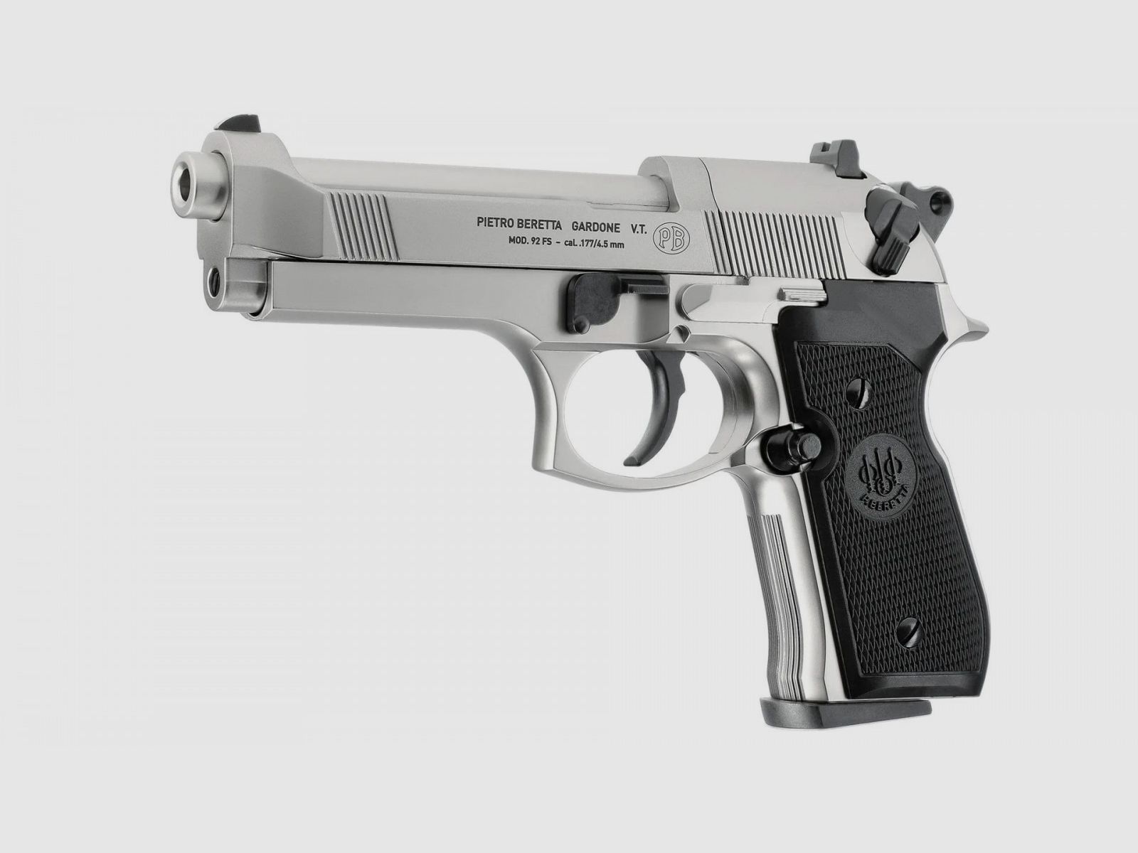 Beretta 92 FS nickel matt - CO2 Luftpistole, Bild 1 von 7