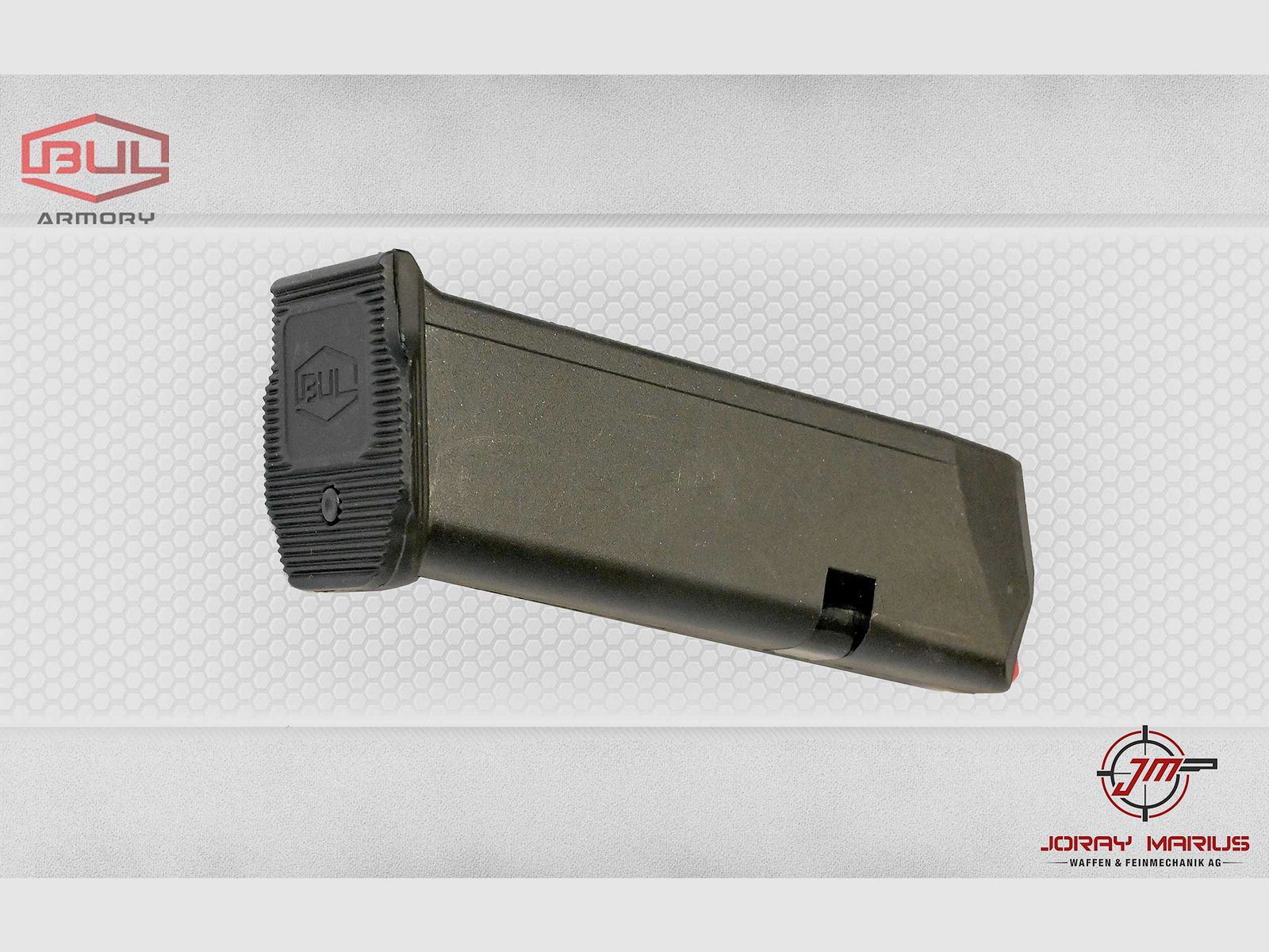 Bul AXE Compact Magazin 9mm Para, 15-Schuss