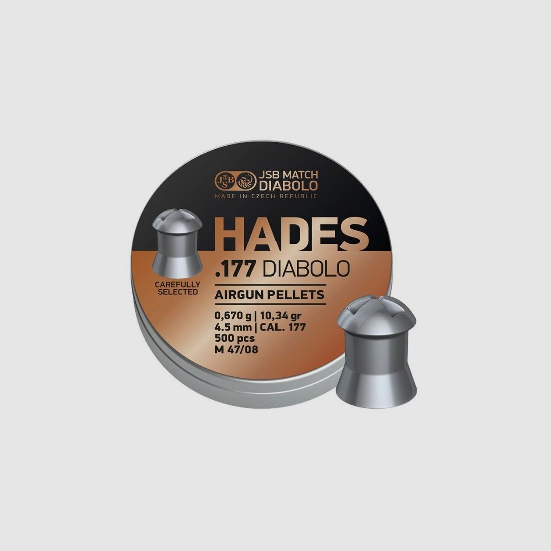 JSB Hades Diabolo 4,5 mm 10,34 gr, Bild 1 von 2