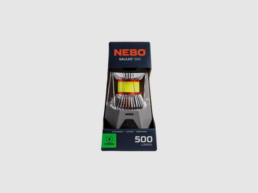 NEBO GALILEO Laterne wiederaufladbar 500 Lumen, Bild 2 von 3