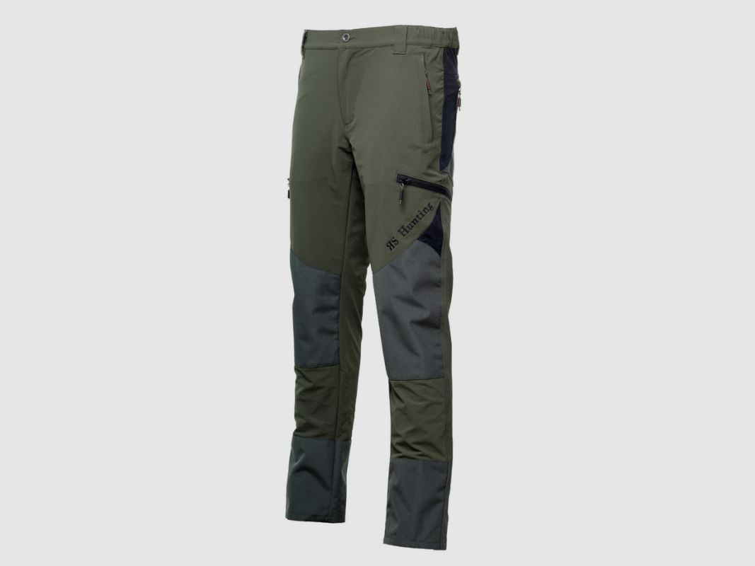 RS Hunting elastische Hosen T-108 Grün, Bild 3 von 3