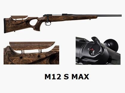 Mauser M12 MAX (Handspannung) Mündungsgewinde Repetierbüchse
