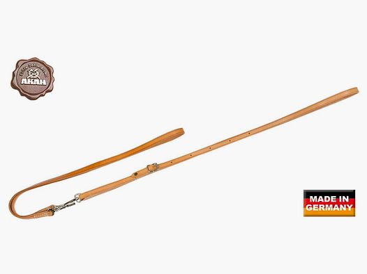 AKAH Spezial-Umhängeleine aus Fahlleder