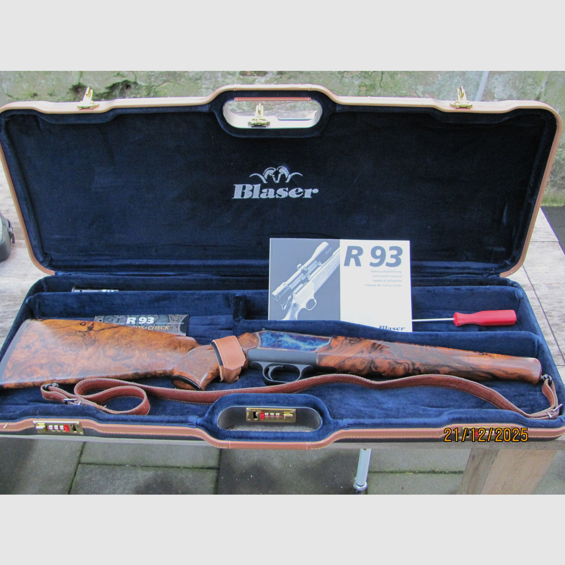 Blaser R93 Consul Luxury Walnut Stock LIKE NEW