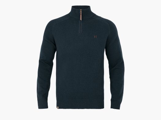 Härkila Vincent Merino Sweater with Half Zip Blue