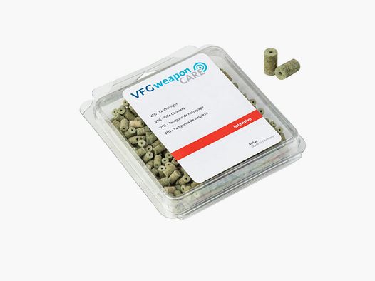 VFG Limpiador de cañón intensive, 500 uds. – para Cal. 9.3mm